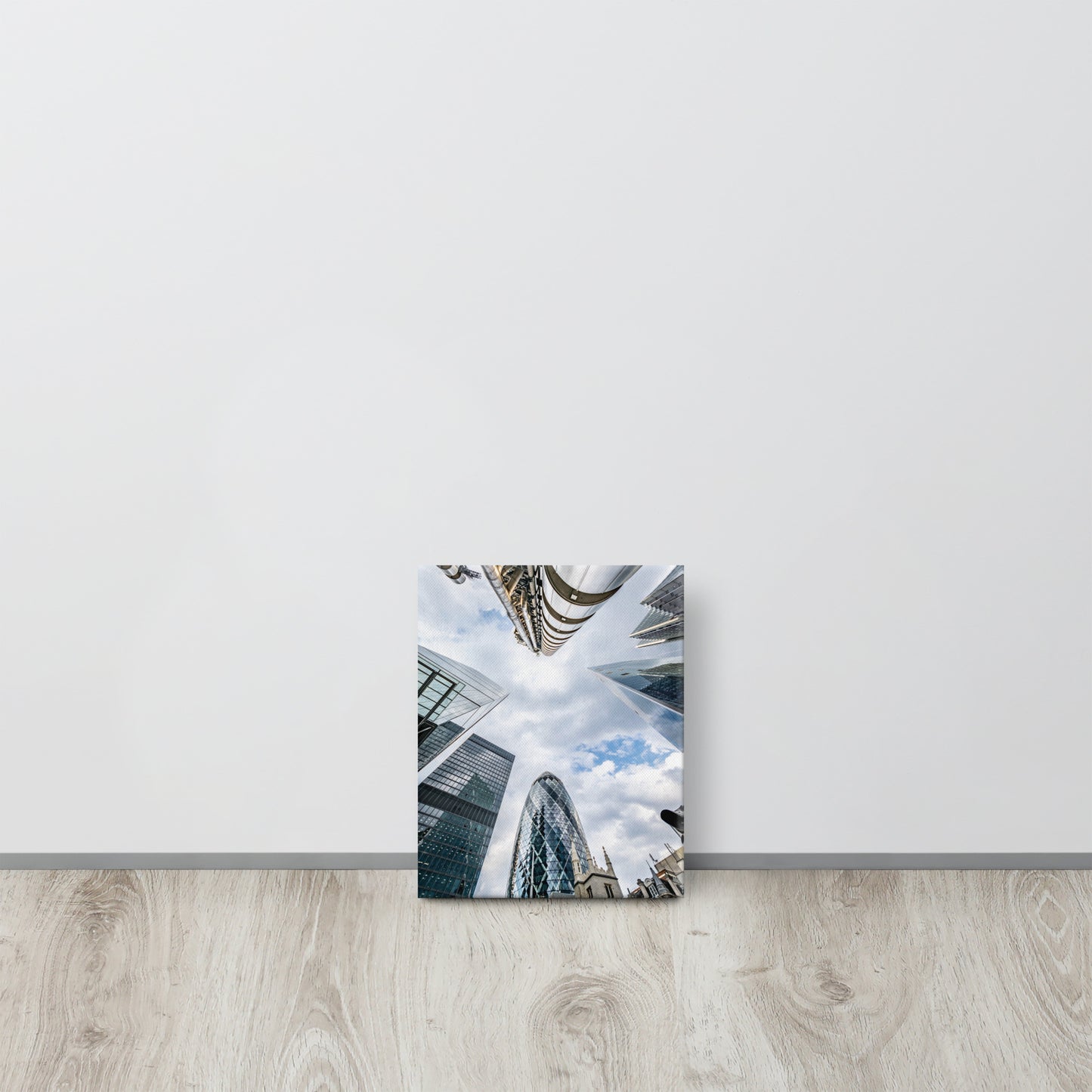 City of London Skyscrapers Canvas Print Size: 8″×10″