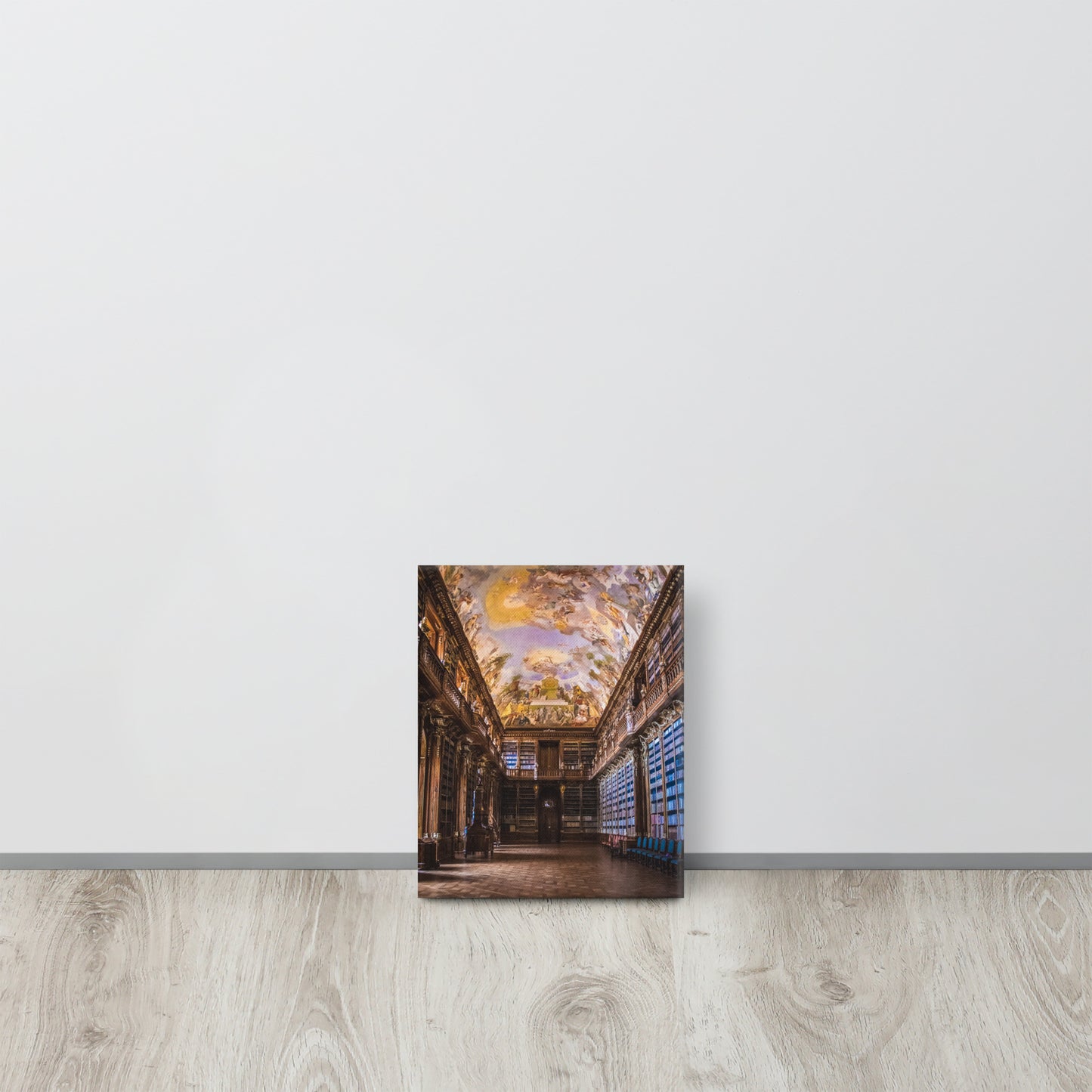 Prague's Strahov Monastery Library Canvas Print Size: 8″×10″