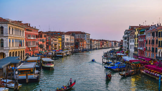 The grand canal of Venice for London Canvas' blog post on Living Room Art